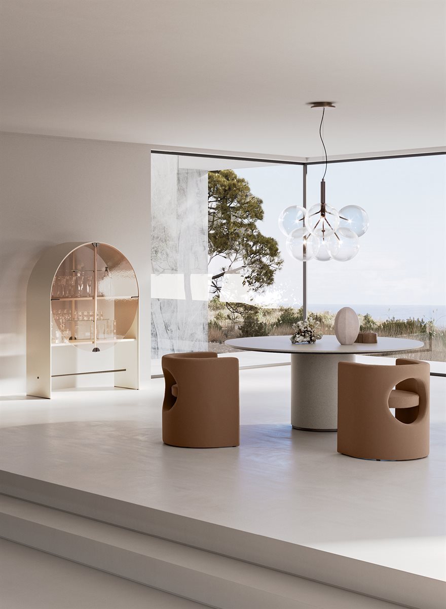 Mesa de comedor Re-Verre