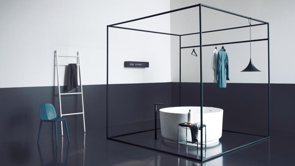 Bañera independiente In-Out Solid Surface