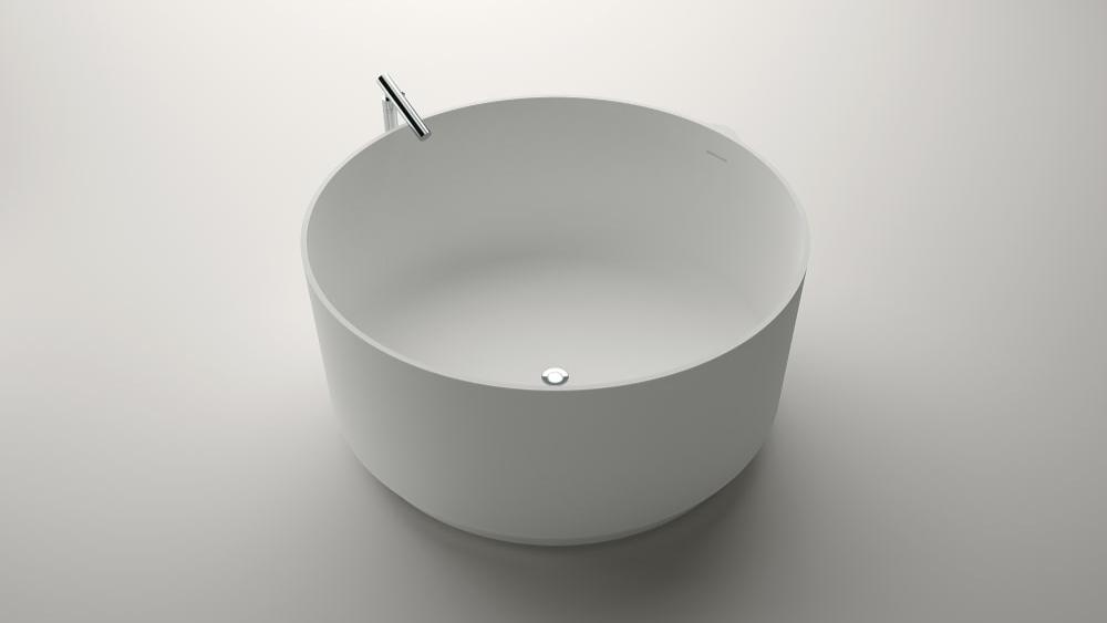 Bañera independiente In-Out Solid Surface