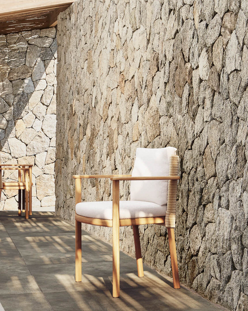 Sillón de comedor Giro | 455 Soga | 03L Snowcap Terrain Elements