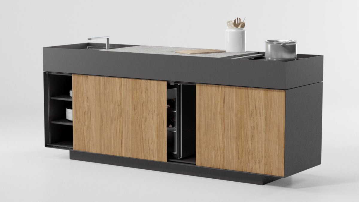 Cocina de inducción para exterior