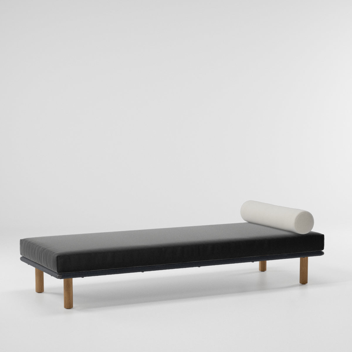 Tumbona para silla de terraza Bitta | Pie de teca T01 | Estructura Z01