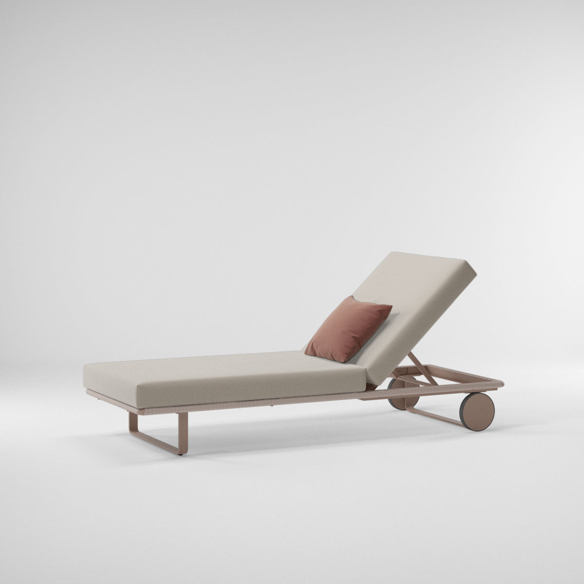 Tumbona Bitta | Pie de aluminio 07C | Cuerda Z06