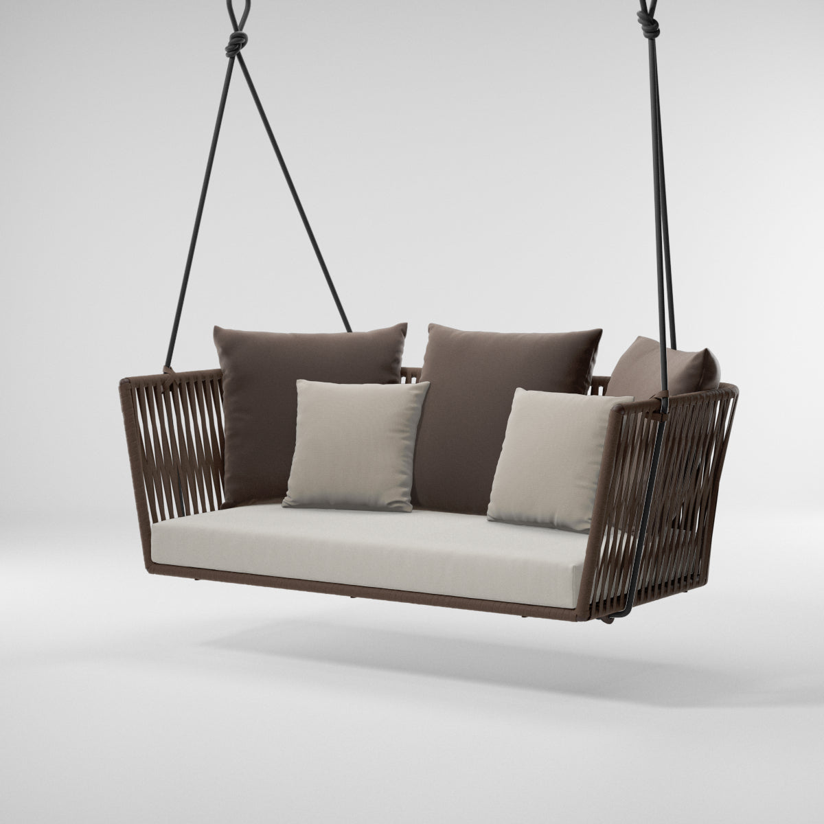 Bitta 2-Seater Rope Swing | Rope Swing Z09 | Seat Cushion 03L