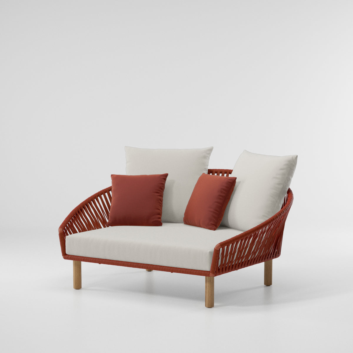 Daybed Bitta Bela Rope | Teak foot N00 | Z16 rope