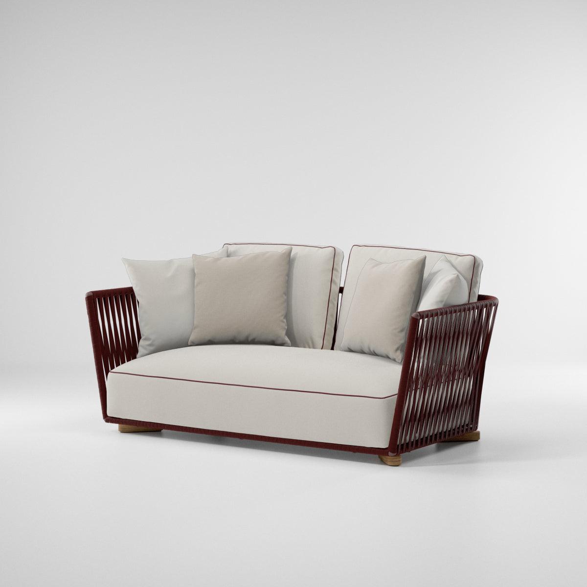 Sofá de 2 plazas Grand Bitta | Cuerda Z14 | Cojín de asiento 03L