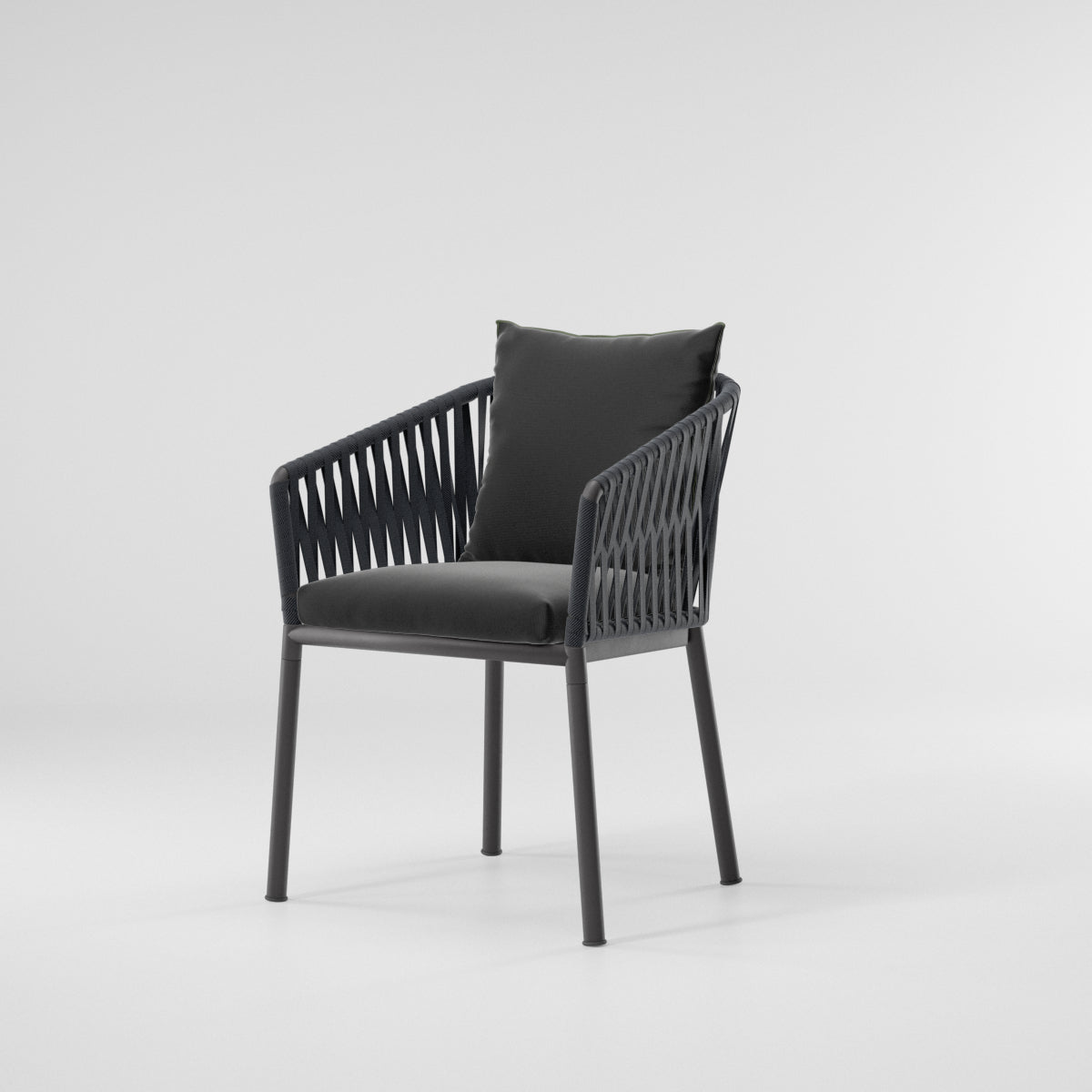 Silla de comedor de exterior Grand Bitta | Pies 01C | Cuerda Z01