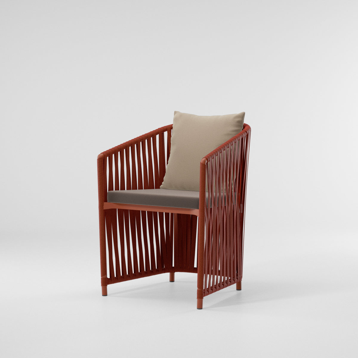 Sillón comedor Bitta Lounge | Cuerda Z15 | Asiento 08L