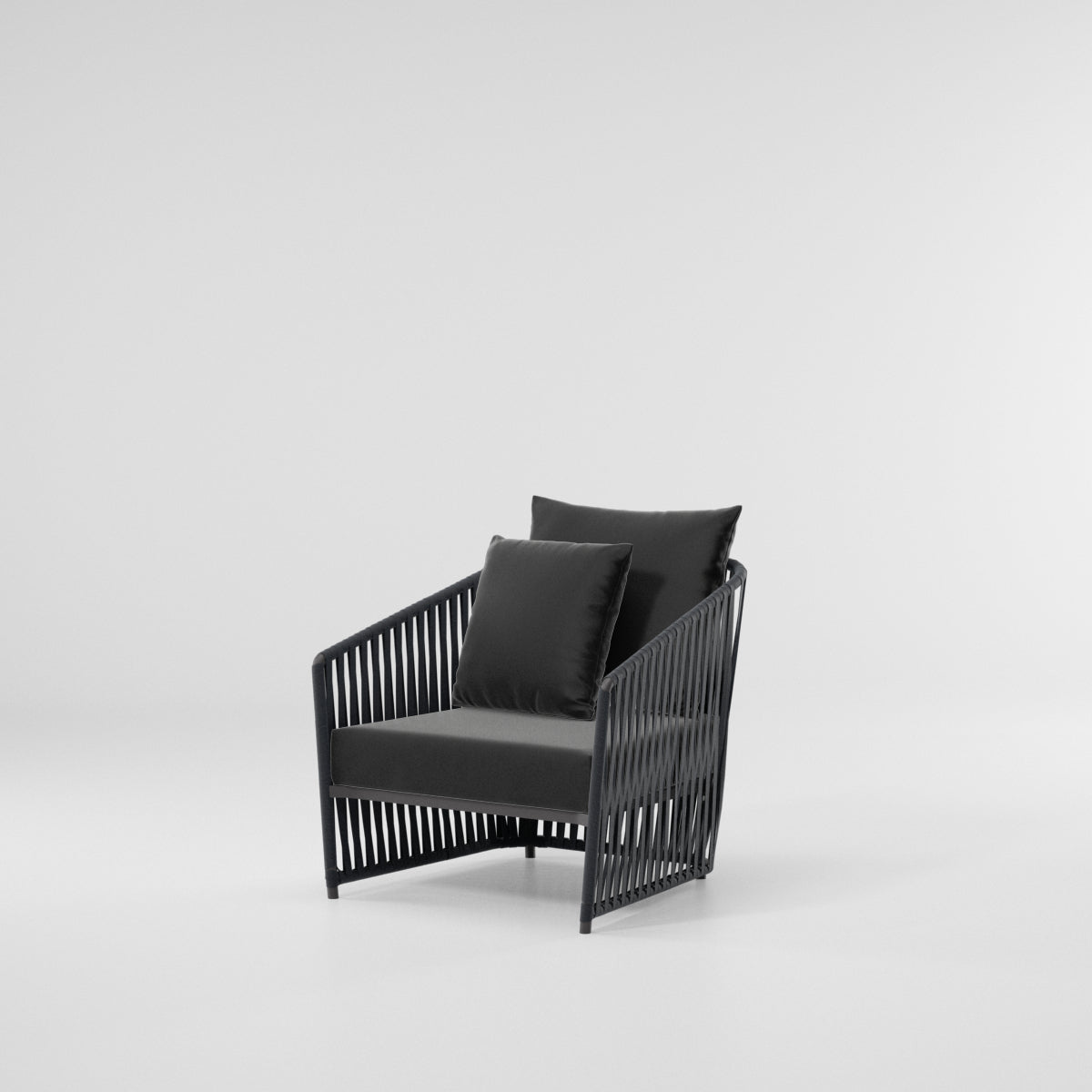 Sillón club Bitta Lounge | Cuerda Z01 | Asiento 01L | Cojines 01L