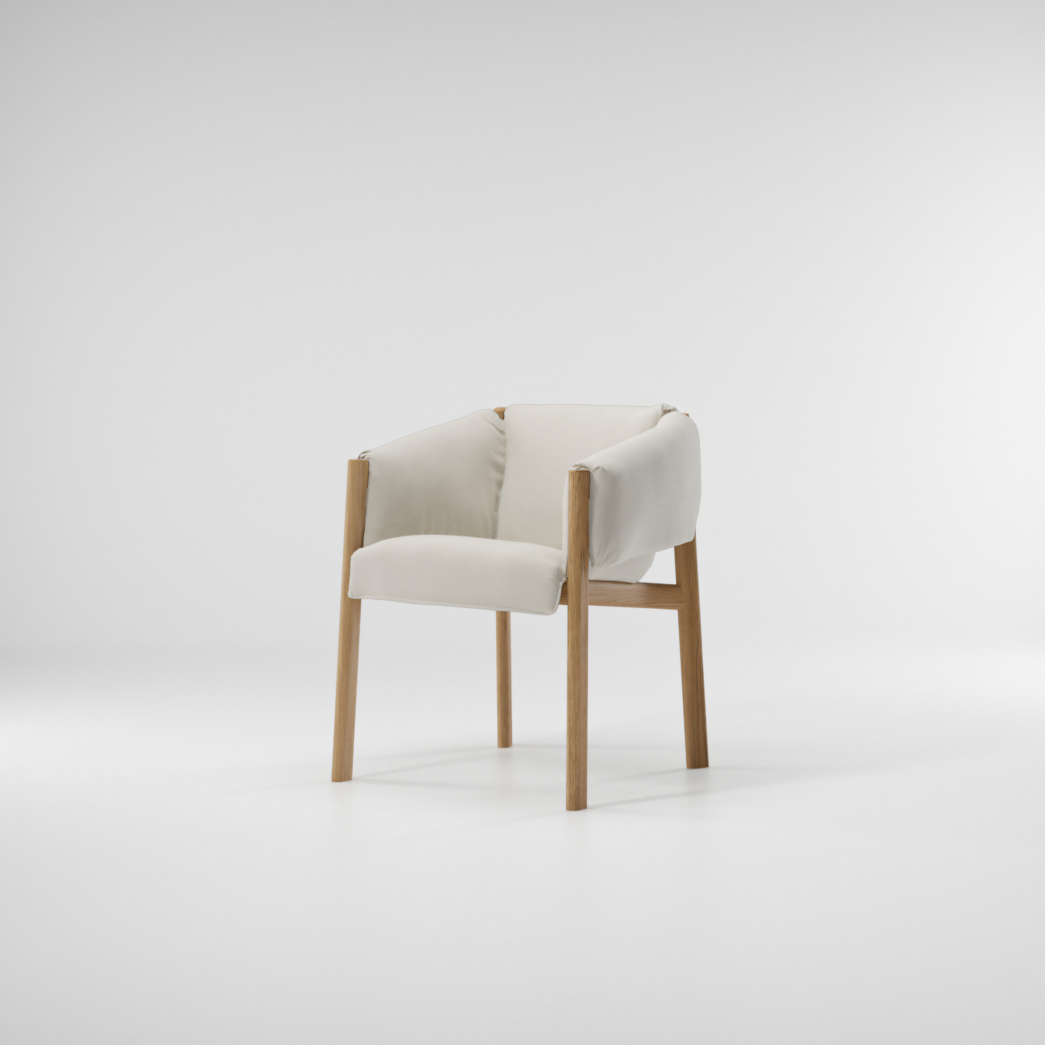 Sillón de comedor Plumon