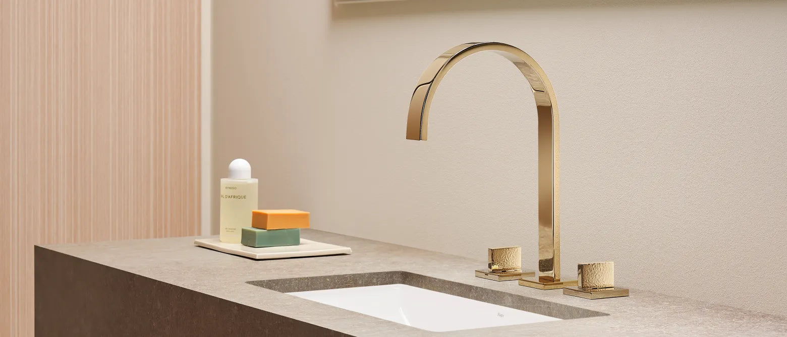 Grifo de bañera con batería de cuatro orificios para borde de bañera MEM