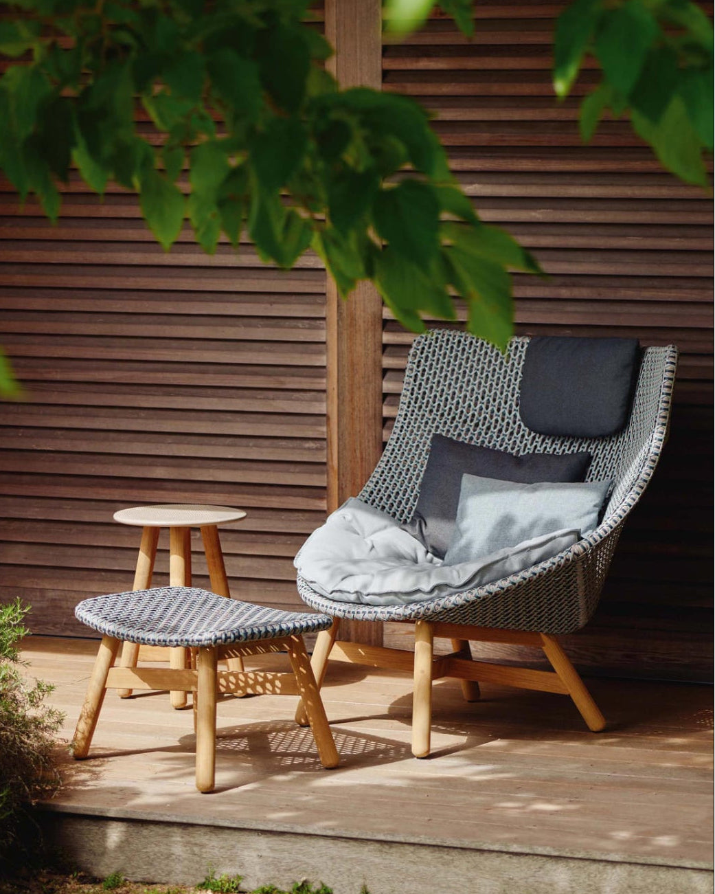 'MBRACE' DEDON ARMCHAIR AND STOOL