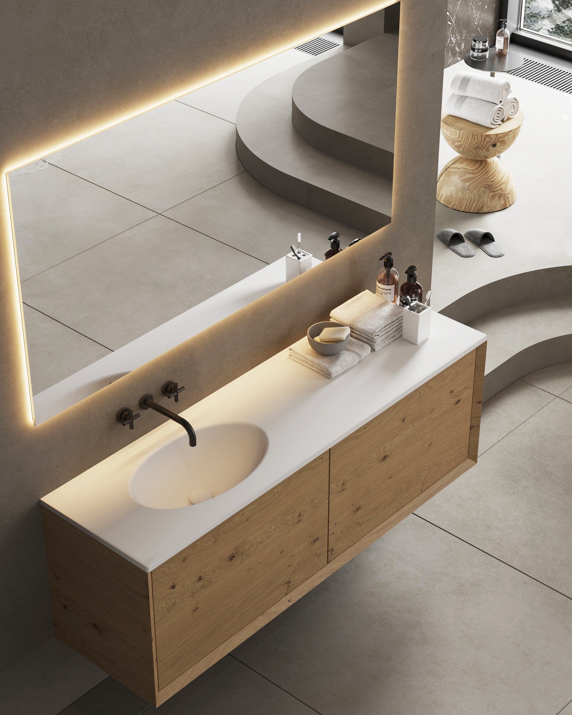 Milan designer bathroom collection