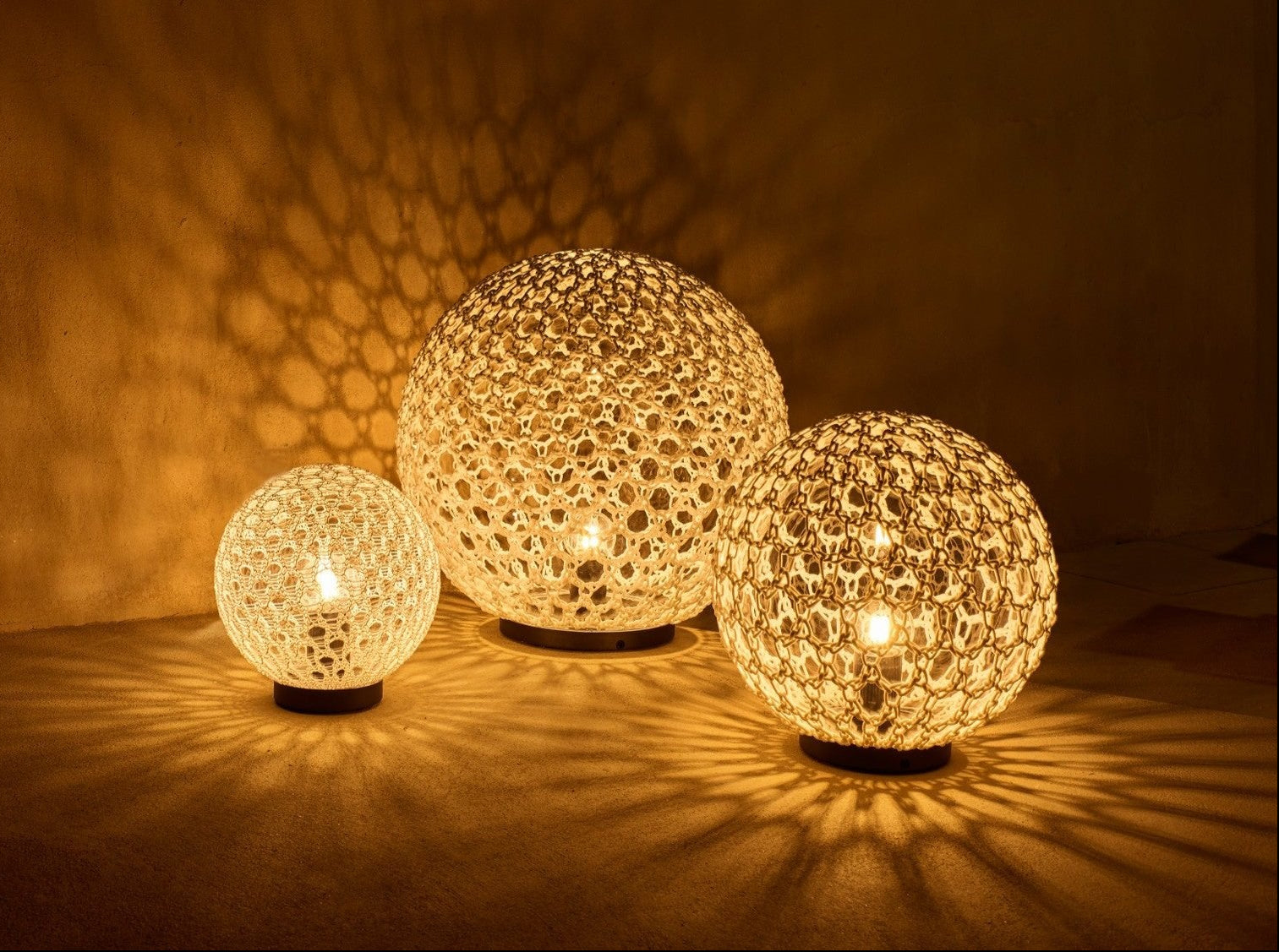 Lámparas de pie de exterior Monsieur Tricot