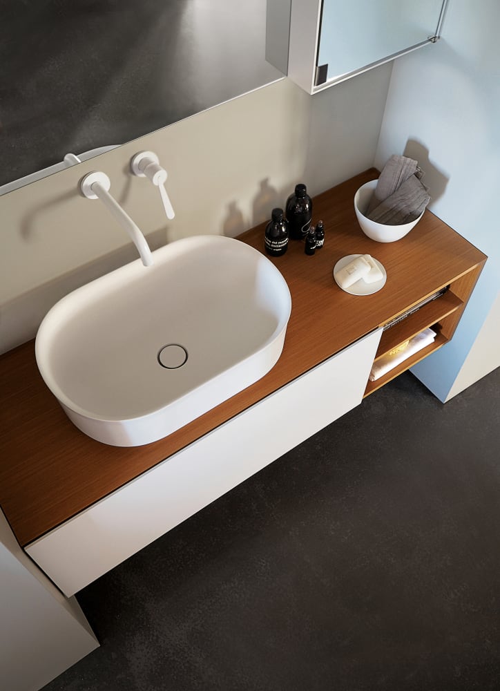 Immersion countertop sink