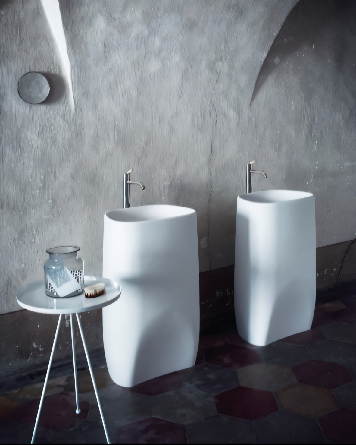 Totem Pear C Marble Washbasin