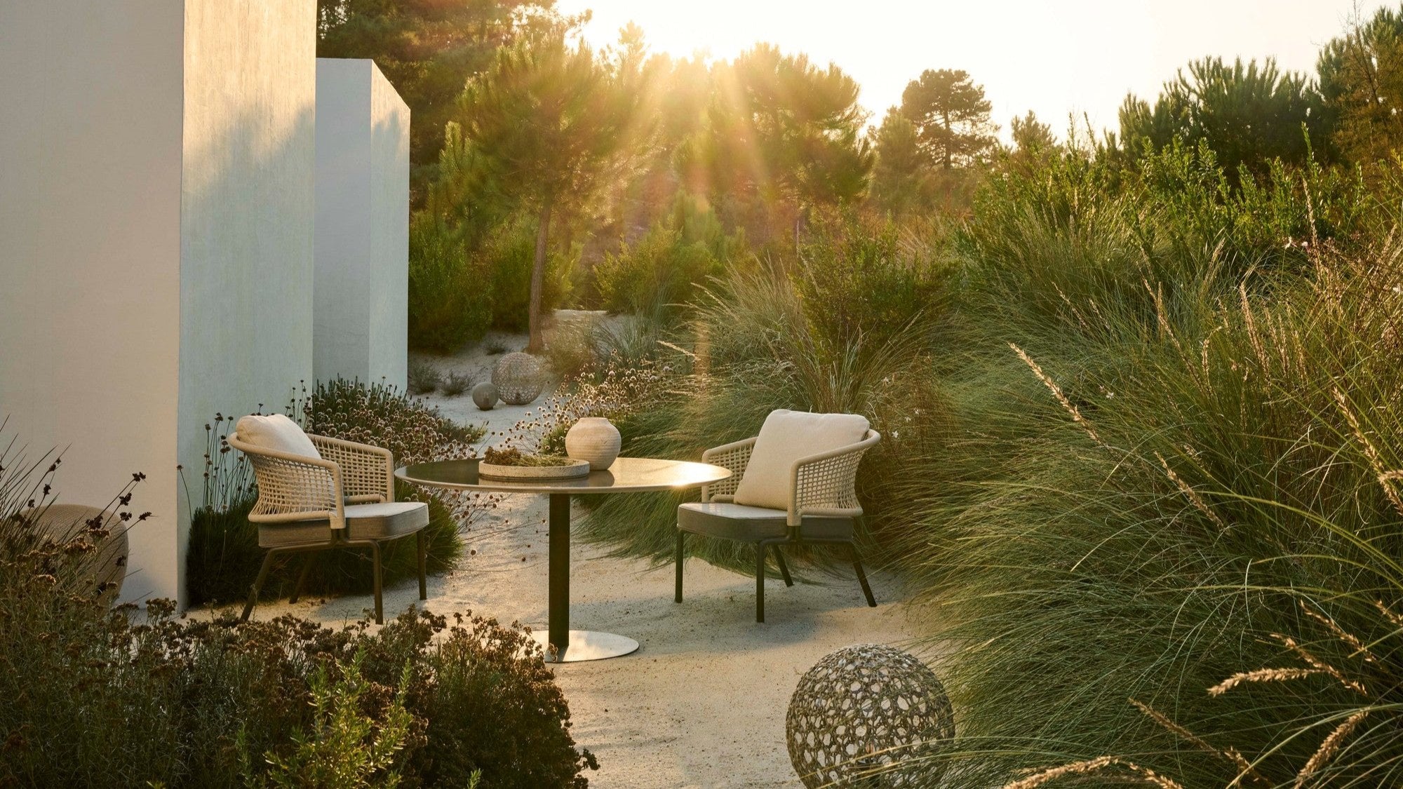 Lámparas de pie de exterior Monsieur Tricot