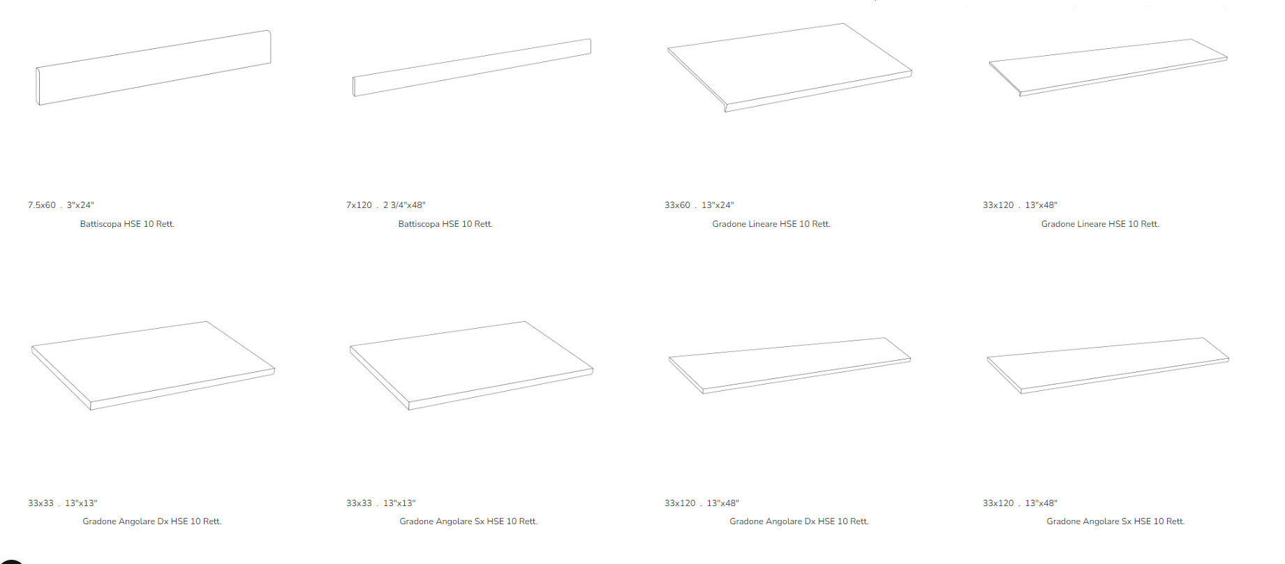 Piezas especiales colección Stone Edition