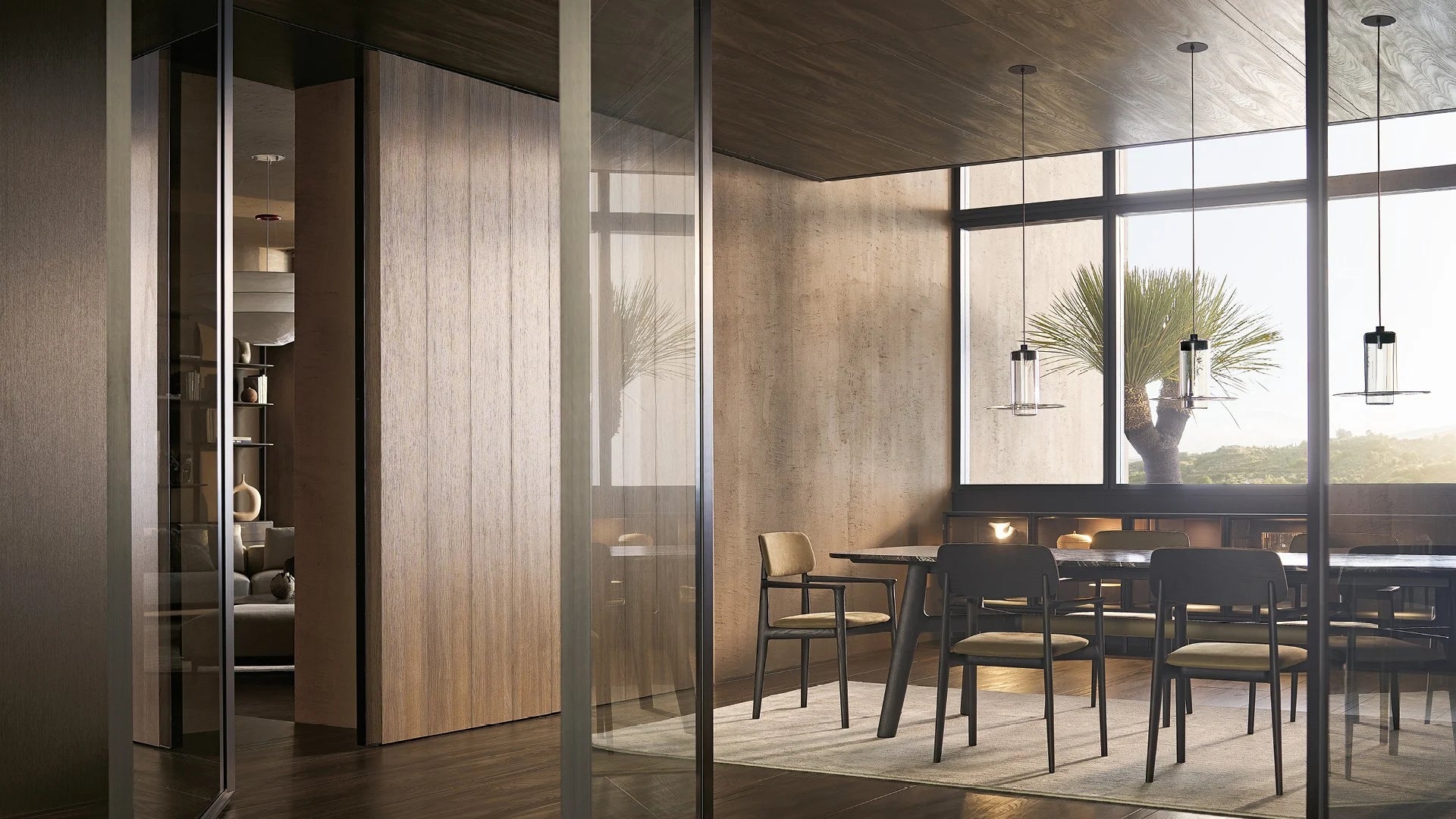 Mesa de comedor Curve 205 cm