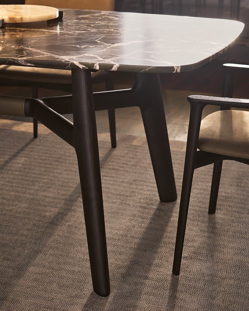 Mesa de comedor Curve 205 cm