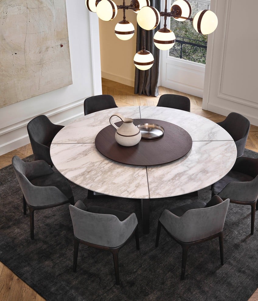 Concorde round dining table