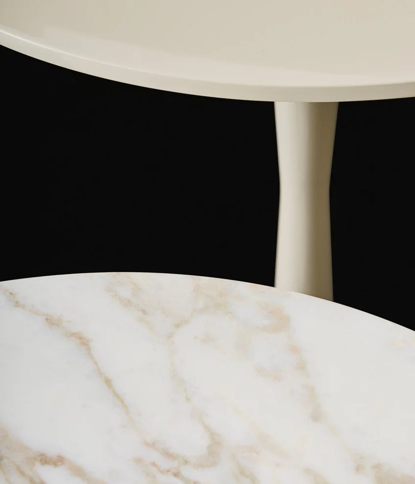 Flute side table Ø50 cm
