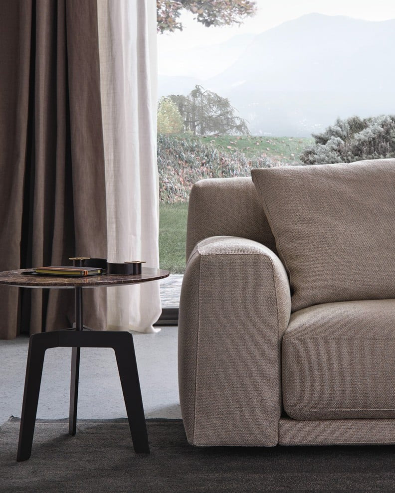 Mesa auxiliar Tribeca Ø 50 cm