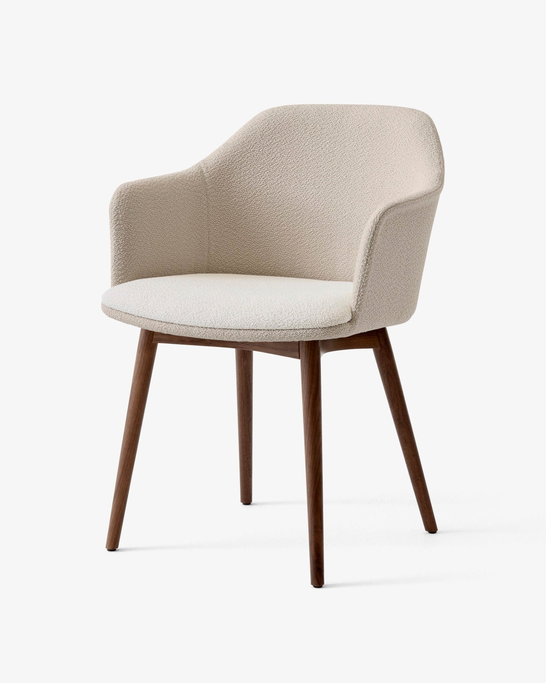 Silla de comedor Rely HW80 tapizado Karakorum 003 y asiento en Karakorum 001