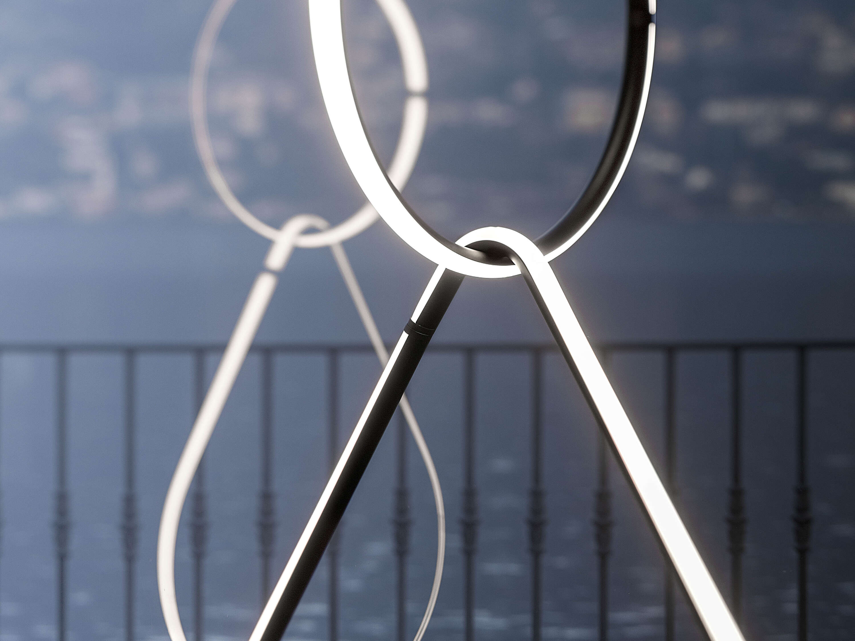 Arrangements 2 elements Round ceiling lamp