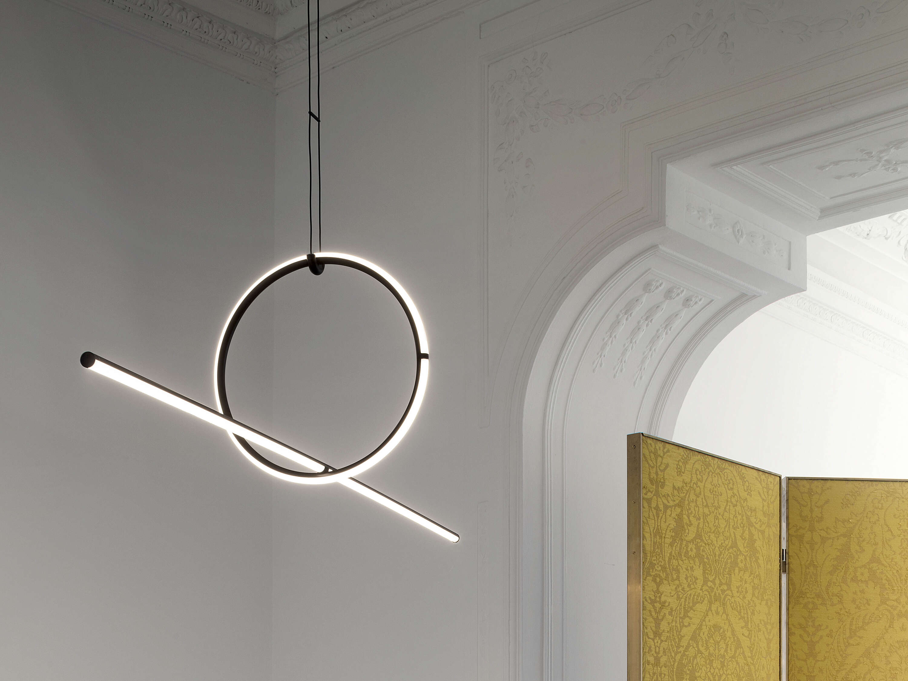 Arrangements 2 elements Round ceiling lamp