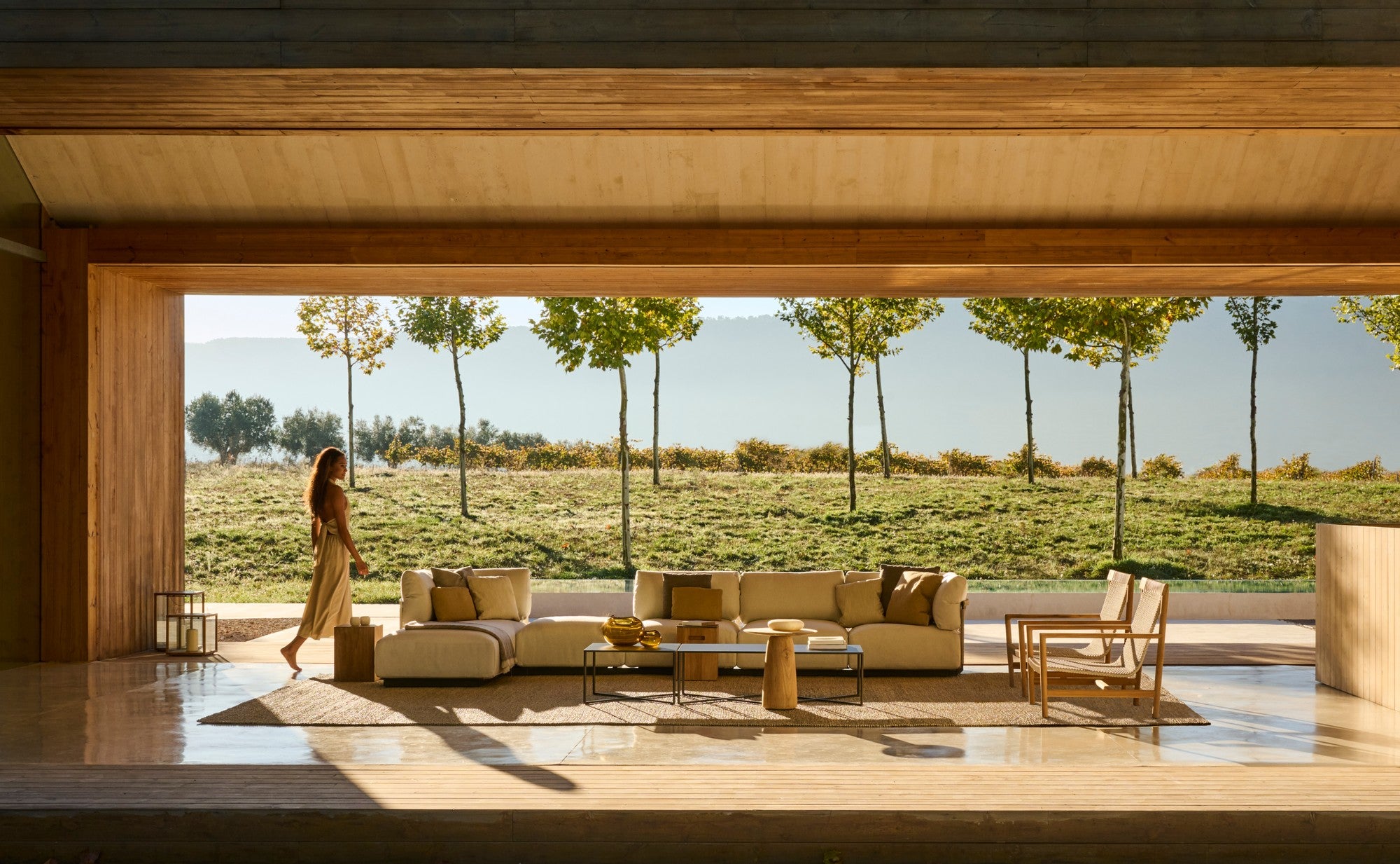 Sofá de exterior Nodi