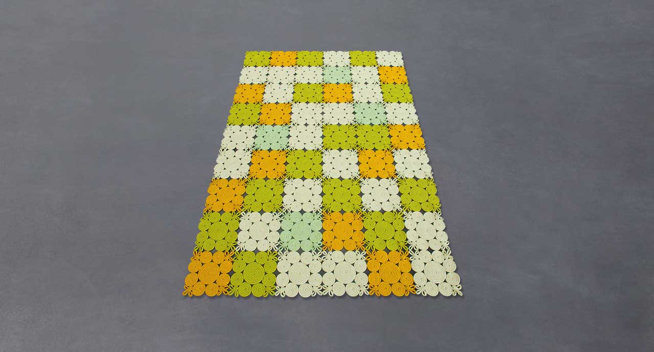 Alfombra exterior Spin