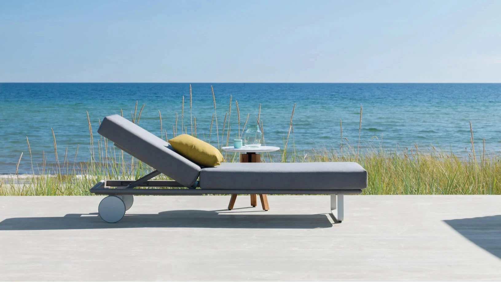 Tumbona Bitta | Pie de teca N00 | Cuerda Z15