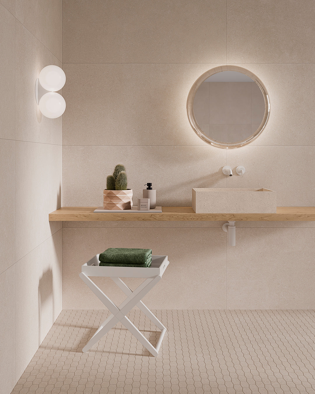 Revestimiento porcelánico colección Sand