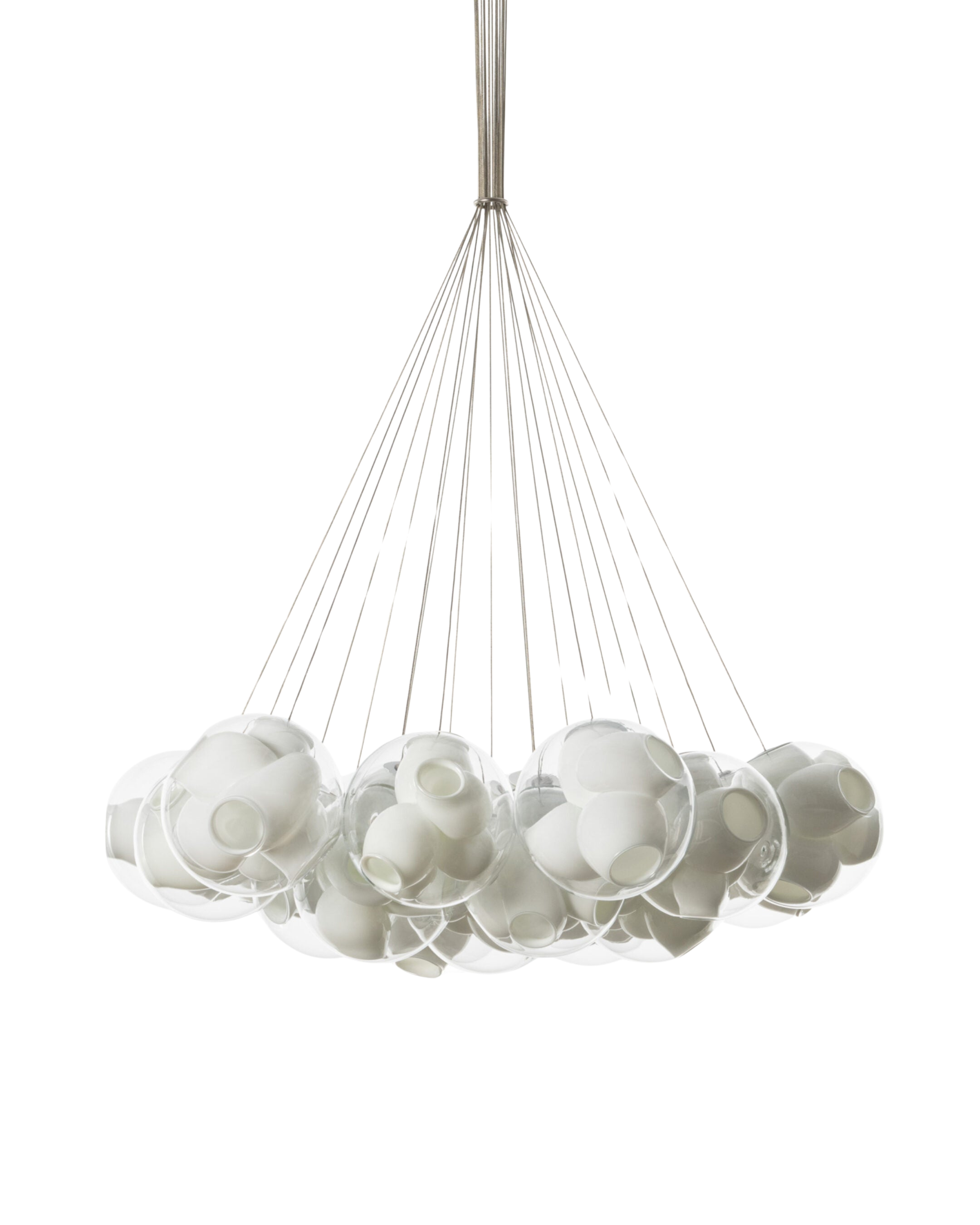 38.19V Cluster Ceiling Light | White Canopy