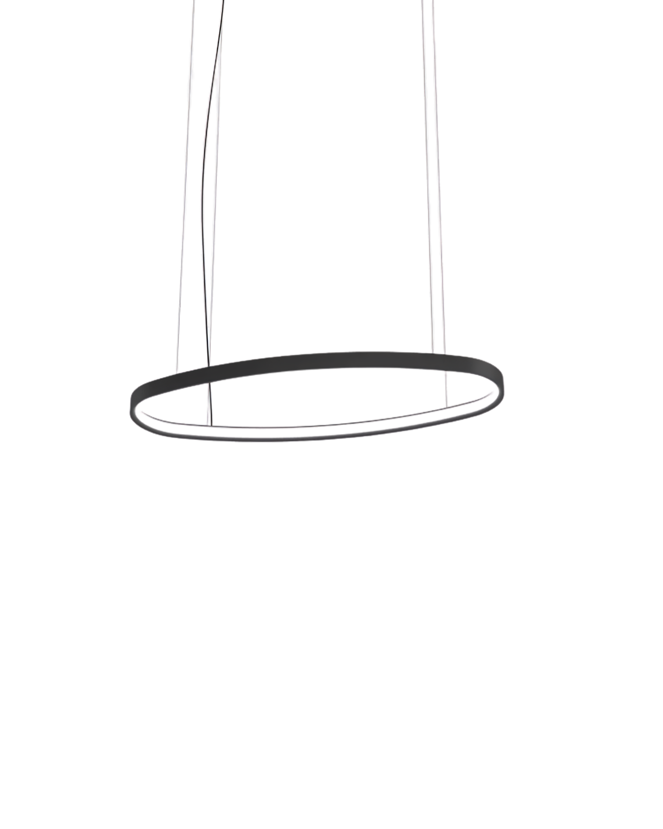 SUPERLOOP HC SBL OVAL ceiling lamp