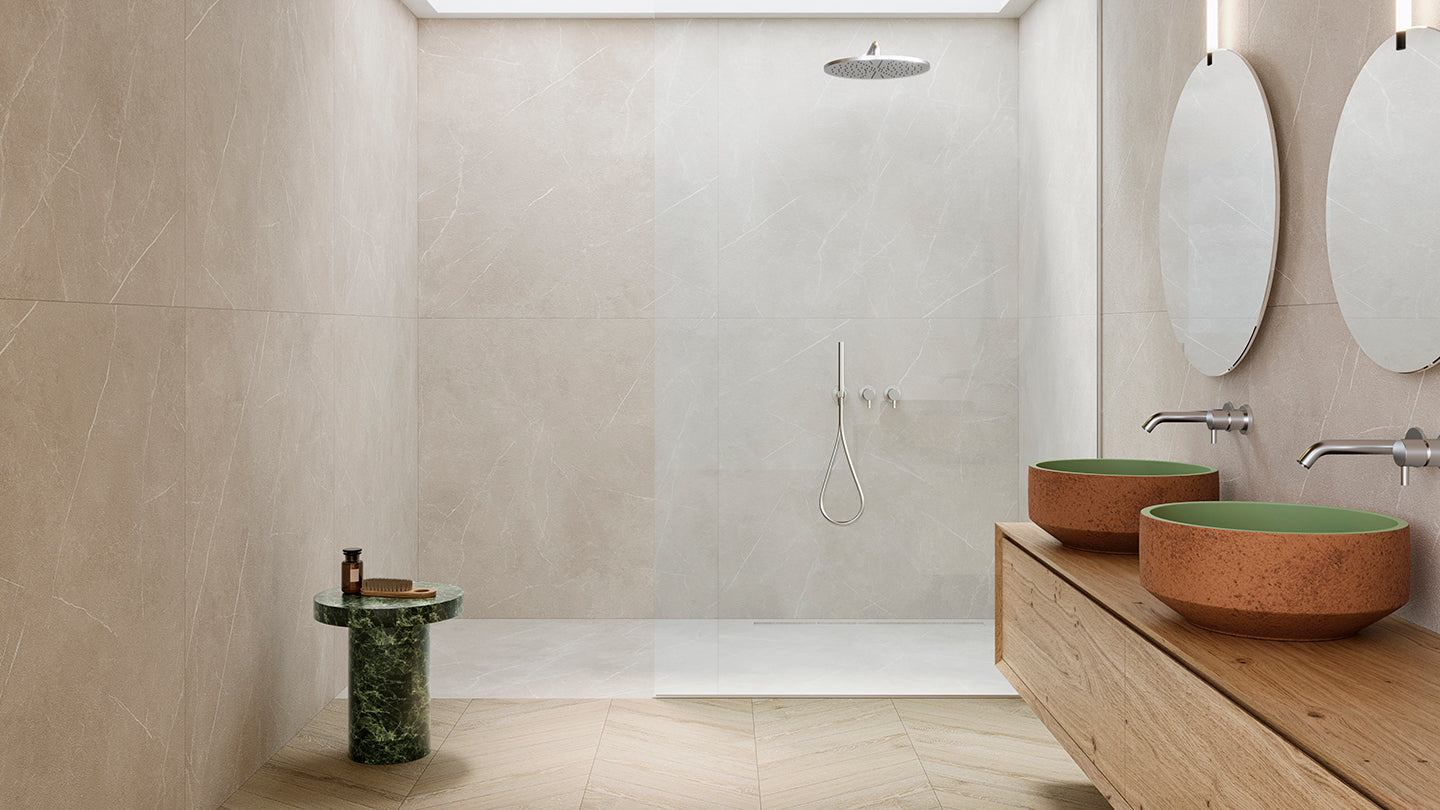 Porcelain flooring Pietra collection