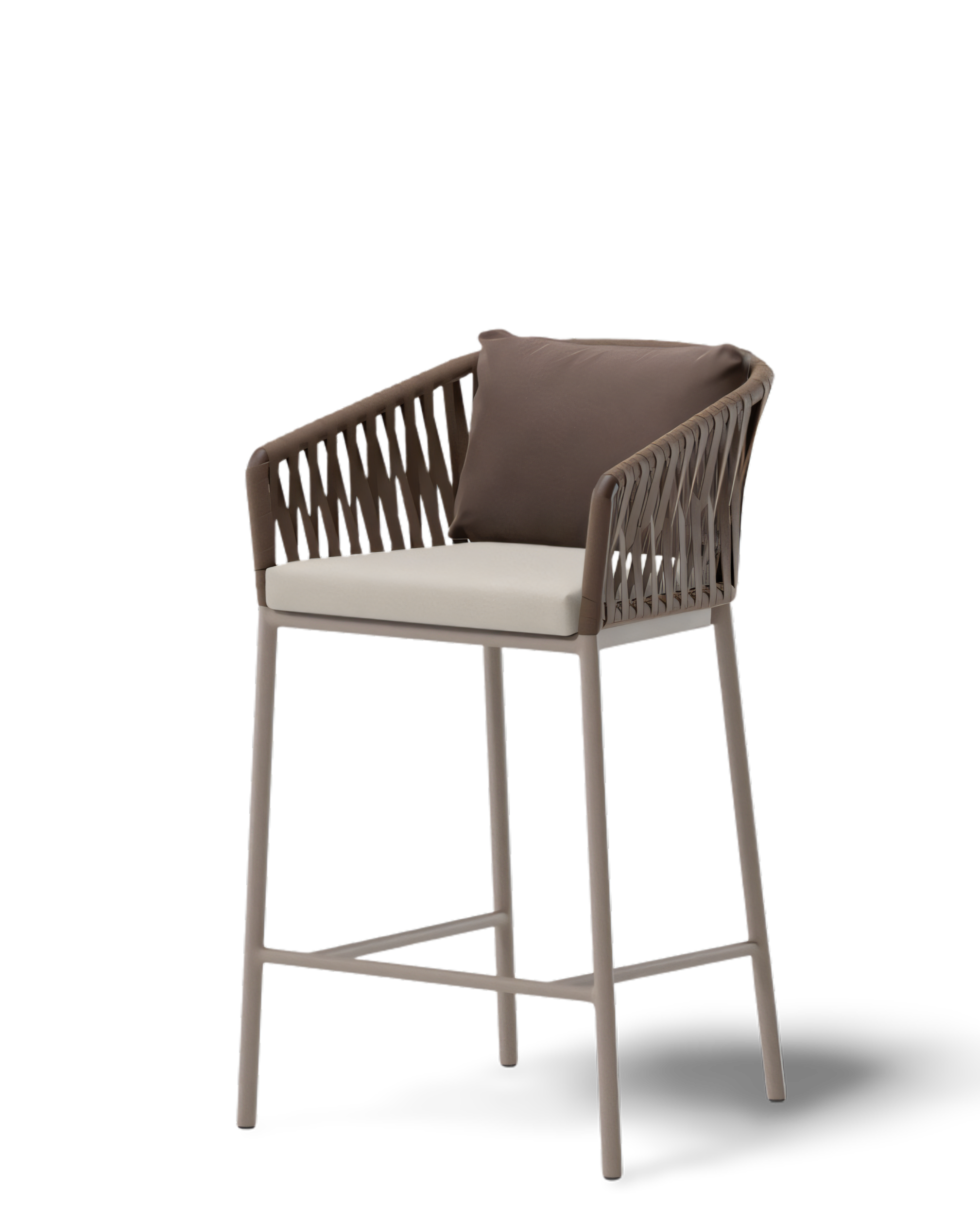 Bitta Bela Rope Bar Stool | Feet 06C | Z09 Rope