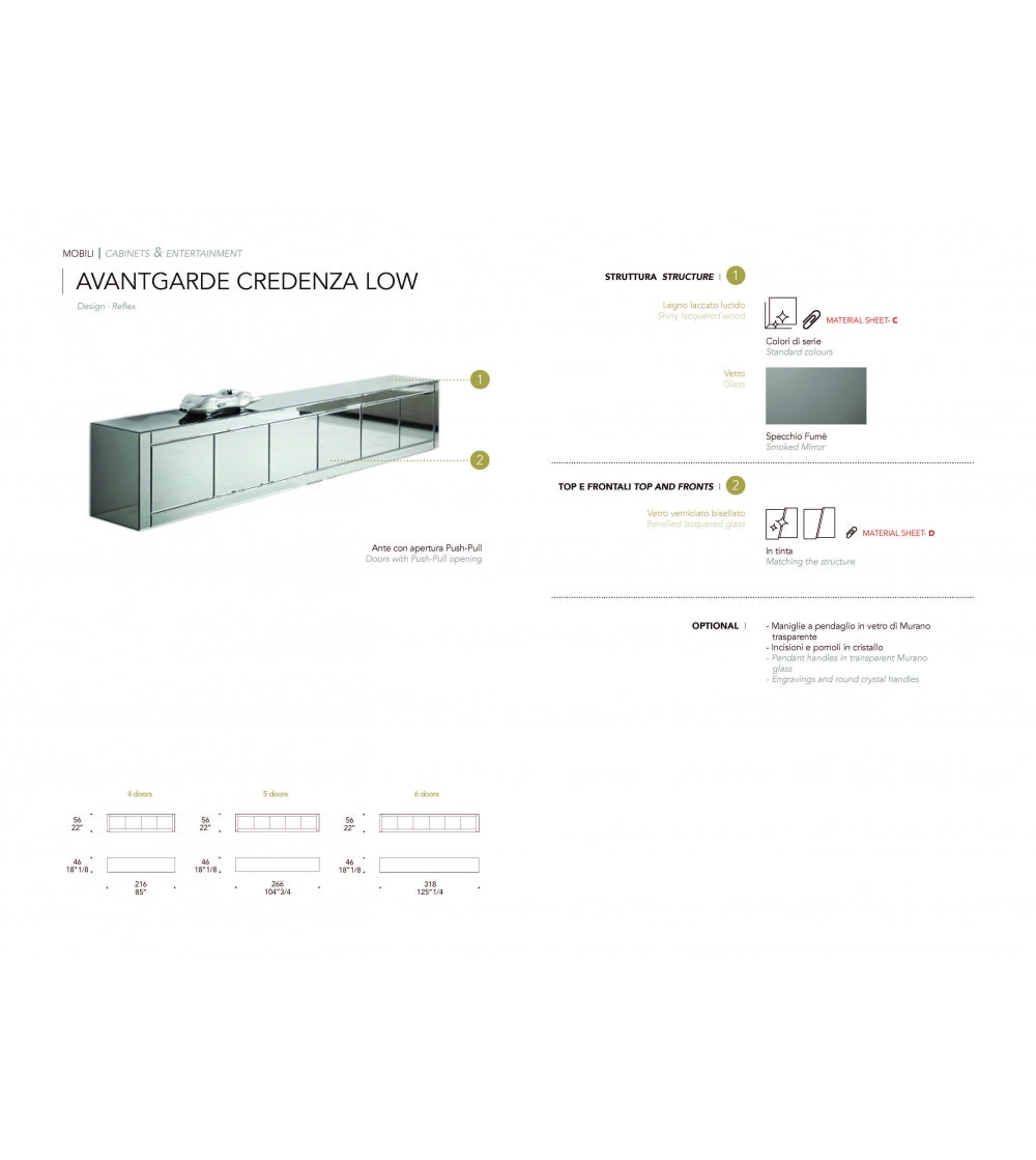 APARADOR 'AVANTGARDE' REFLEX