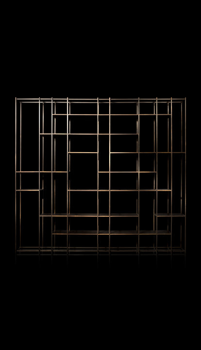 Estantería de metal Cage Pure