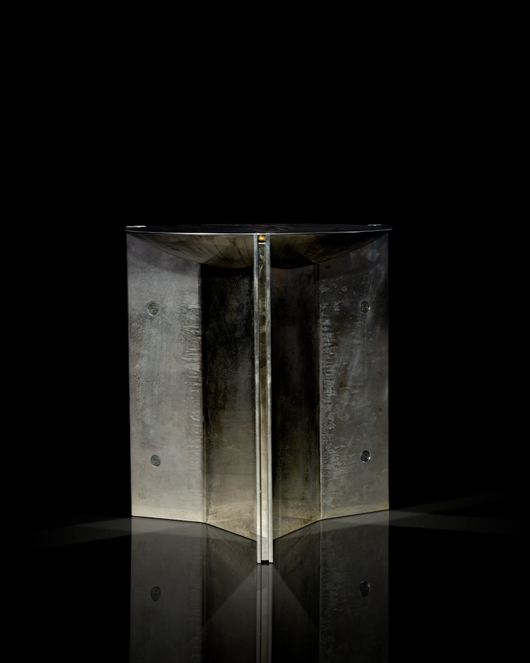 Mesa auxiliar Muse estructura en metal