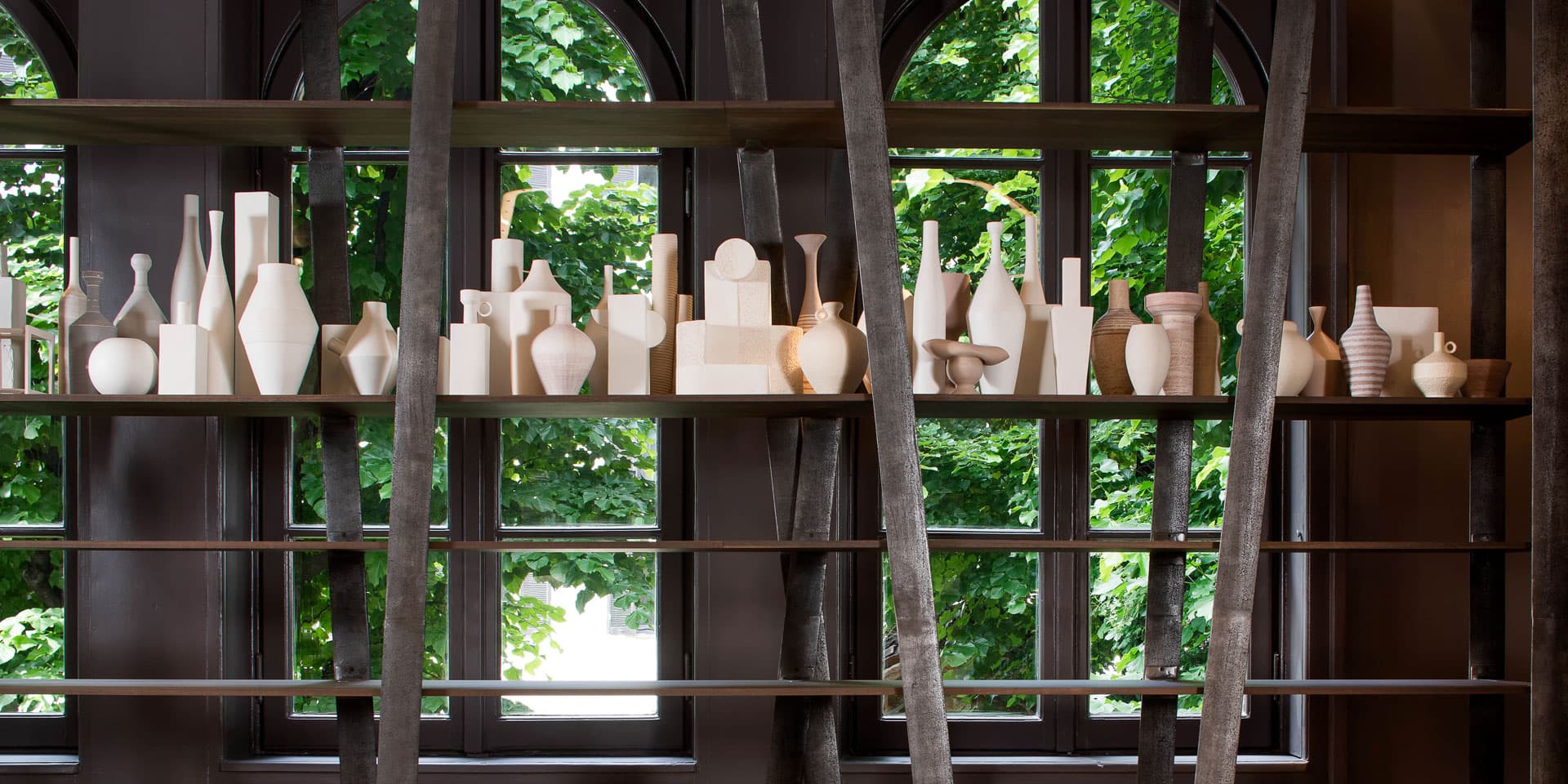 Web modular shelving