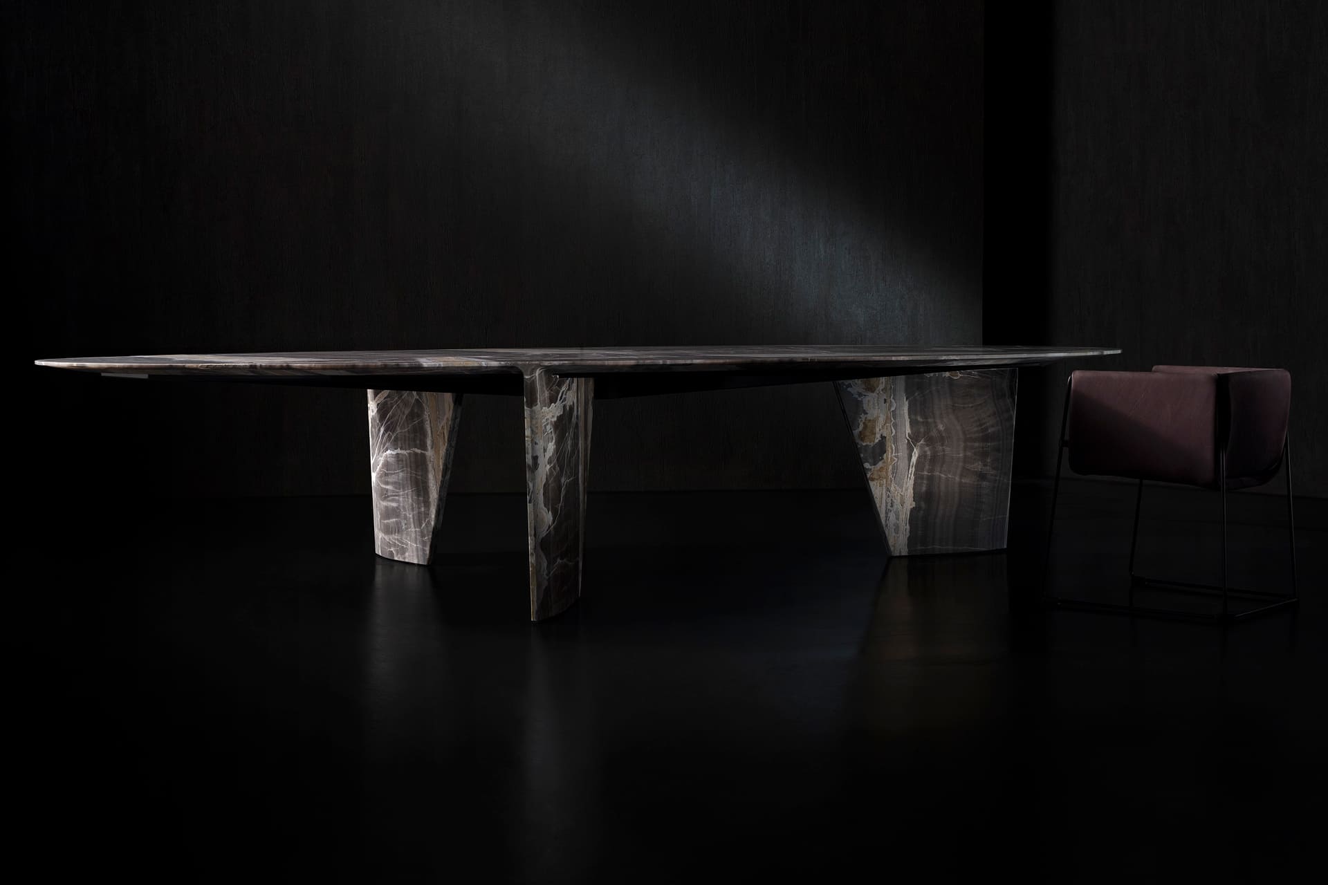 Synapse Oval Dining Table