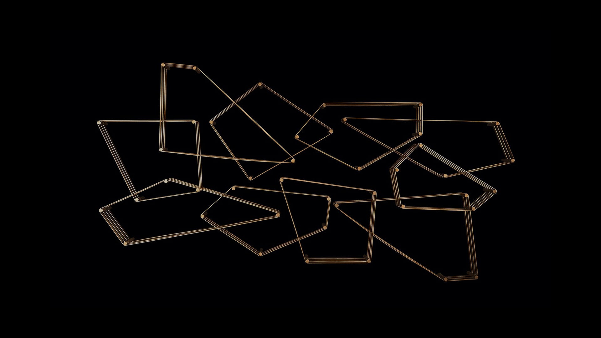 Estantería modular de pared Tangram