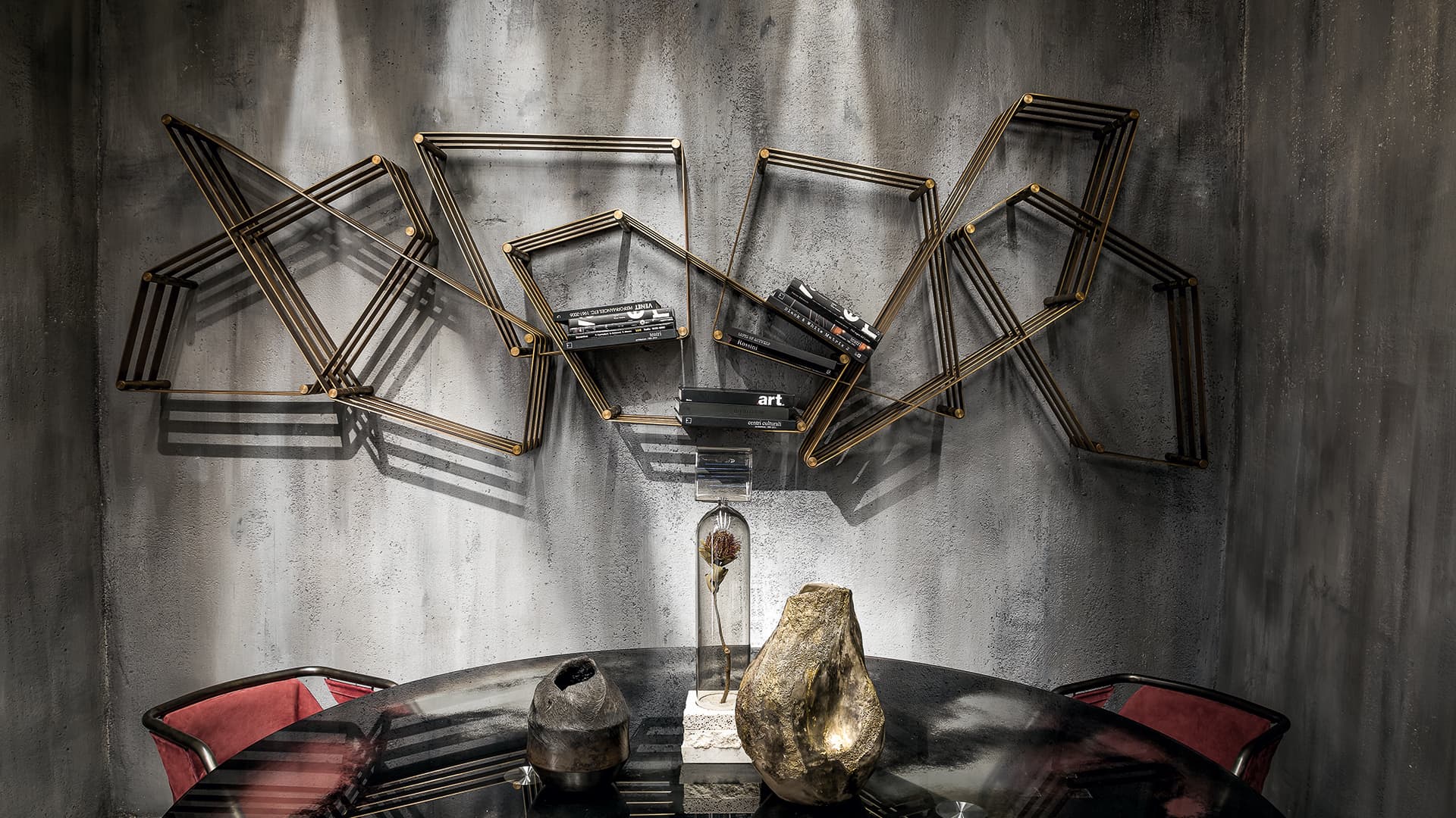 Estantería modular de pared Tangram