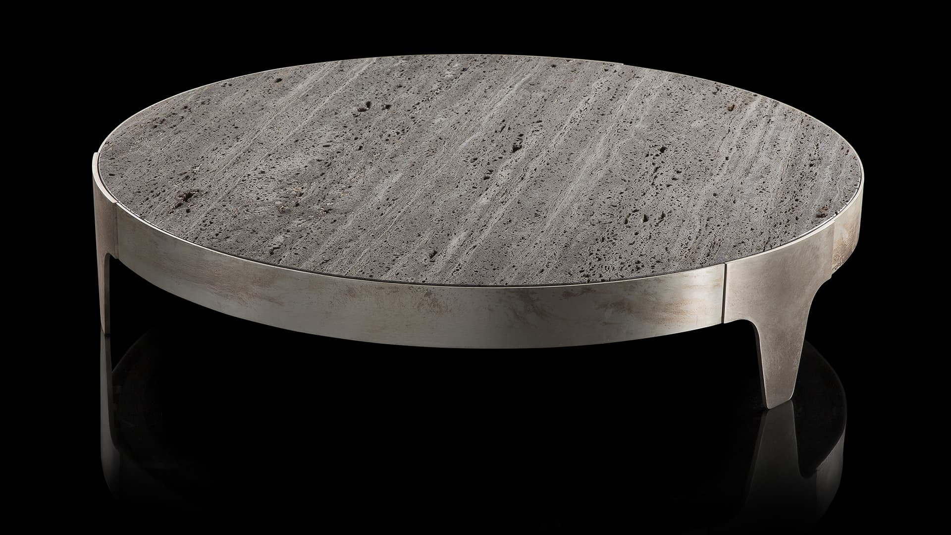 SR coffee table with stone surface