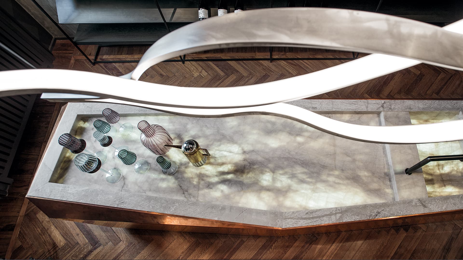 Lámpara de techo Tape