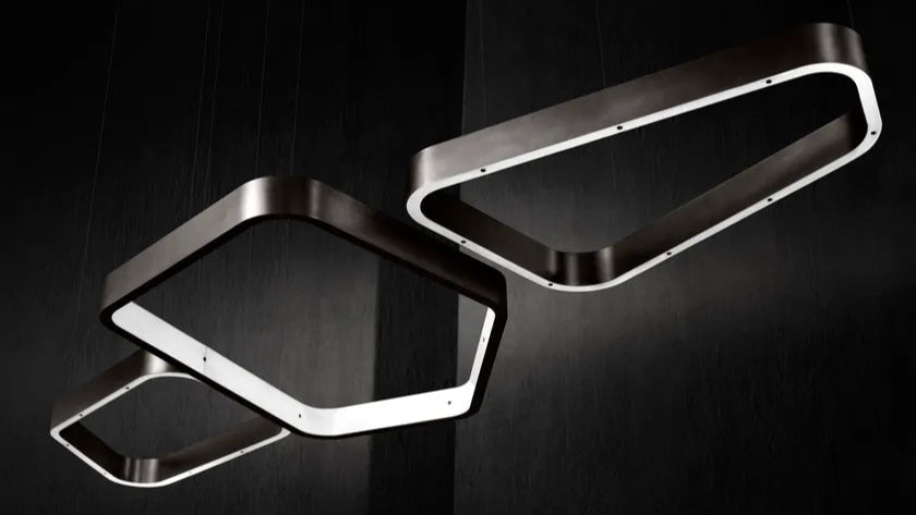 Light Ring Horizontal Polygonal Evo ceiling lamp