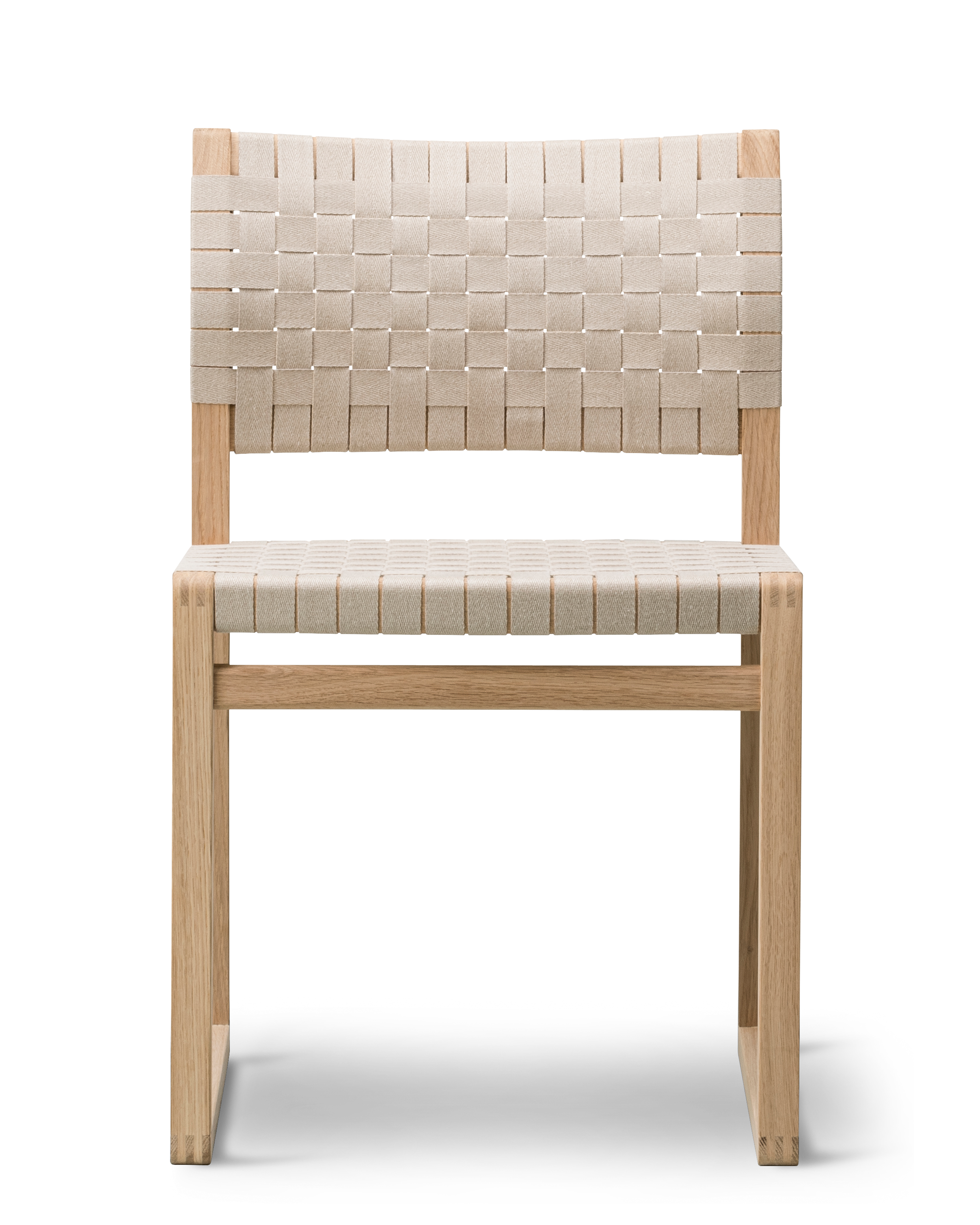BM61 Linen Webbing Dining Chair