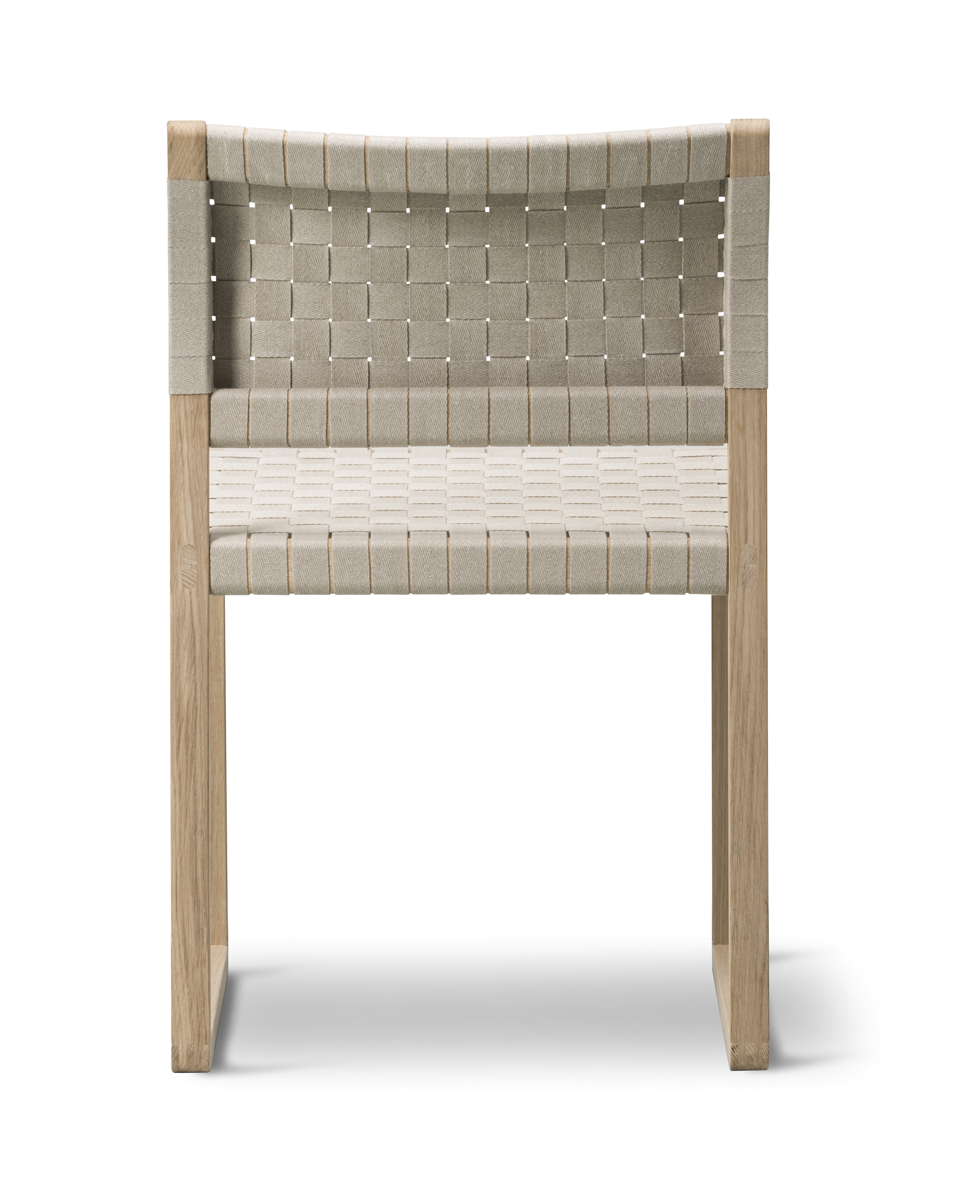 BM61 Linen Webbing Dining Chair